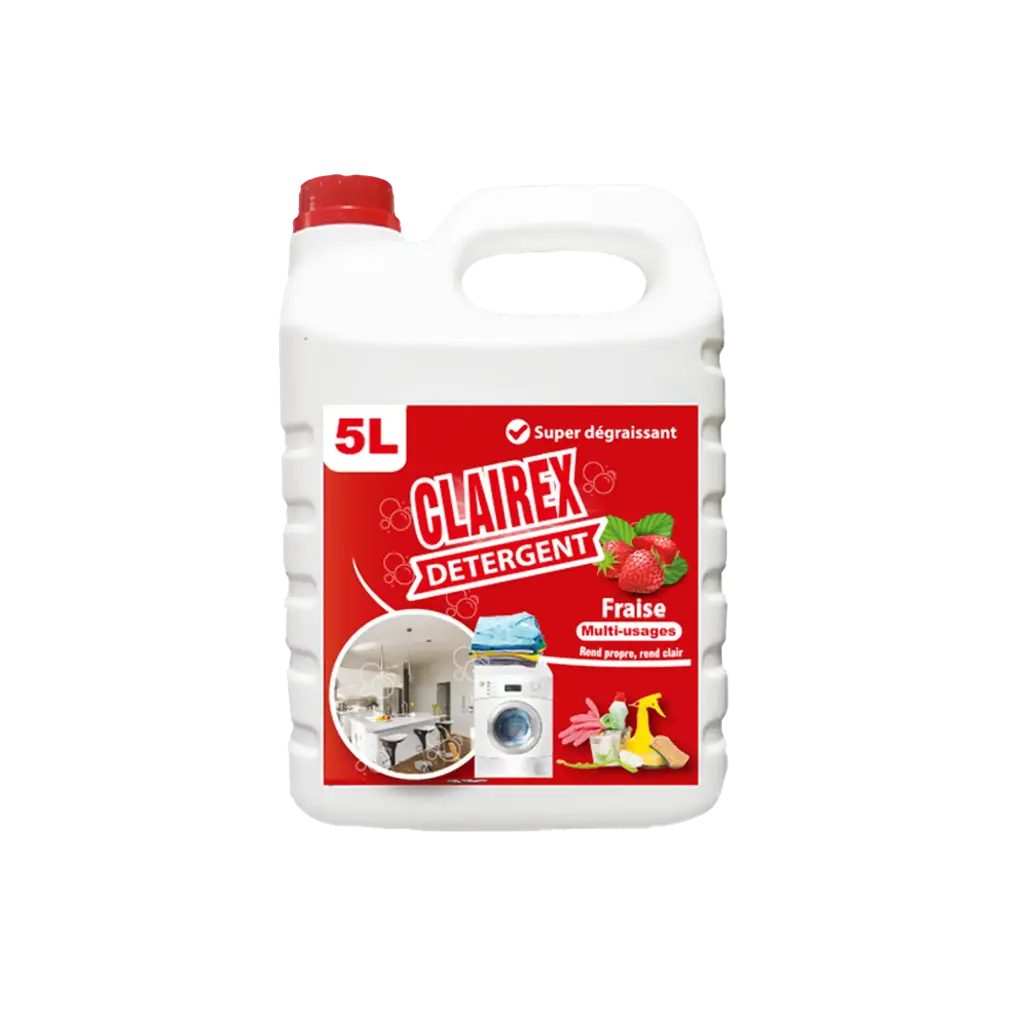 Détergent liquide fraise | 5L